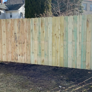 Wood Panel Nail On Fencing Contractor