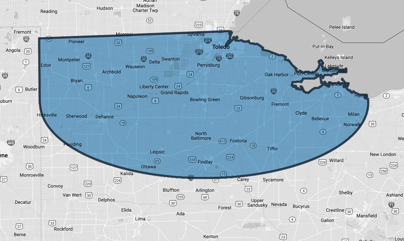 Straitline Residential Service Area