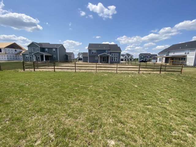 split rail fencing