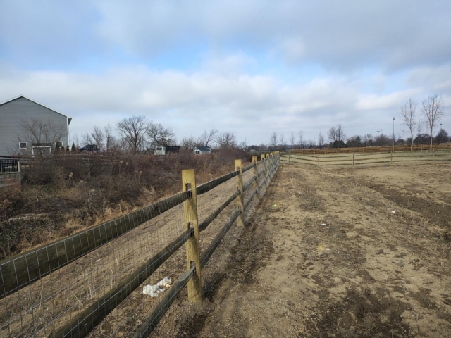 Split rail fence Split rail fence