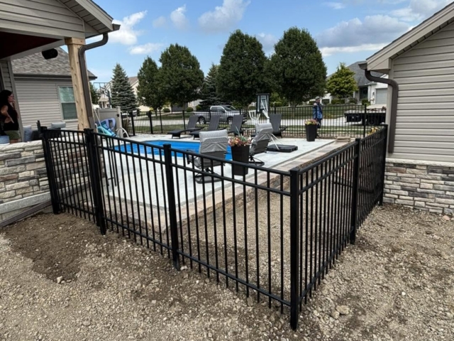 Aluminum Fence Installation Aluminum Fence Installation